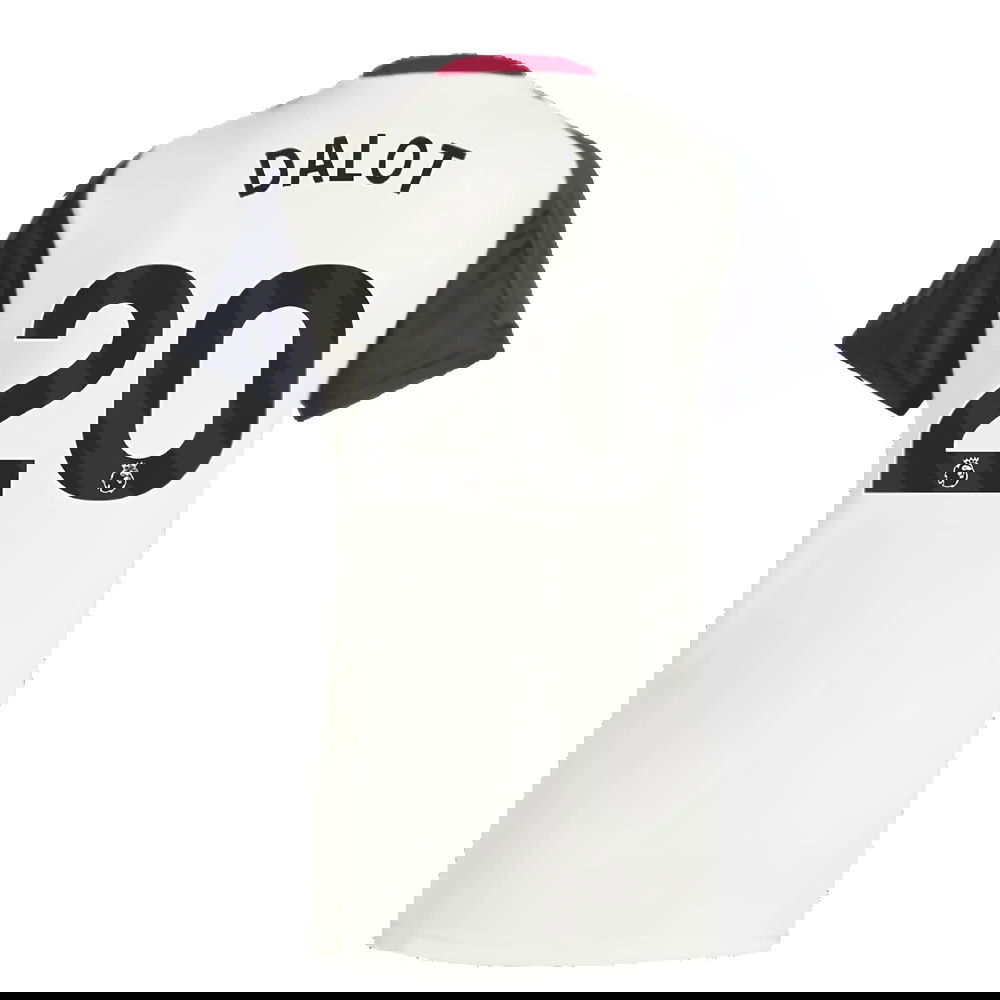 2025 Man Utd Training Jersey (Off White) - Womens (Dalot 20)