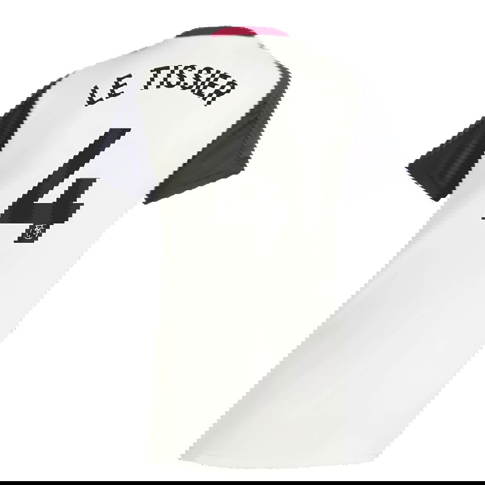 2025 Man Utd Training Jersey (Off White) - Womens (Le Tissier 4)