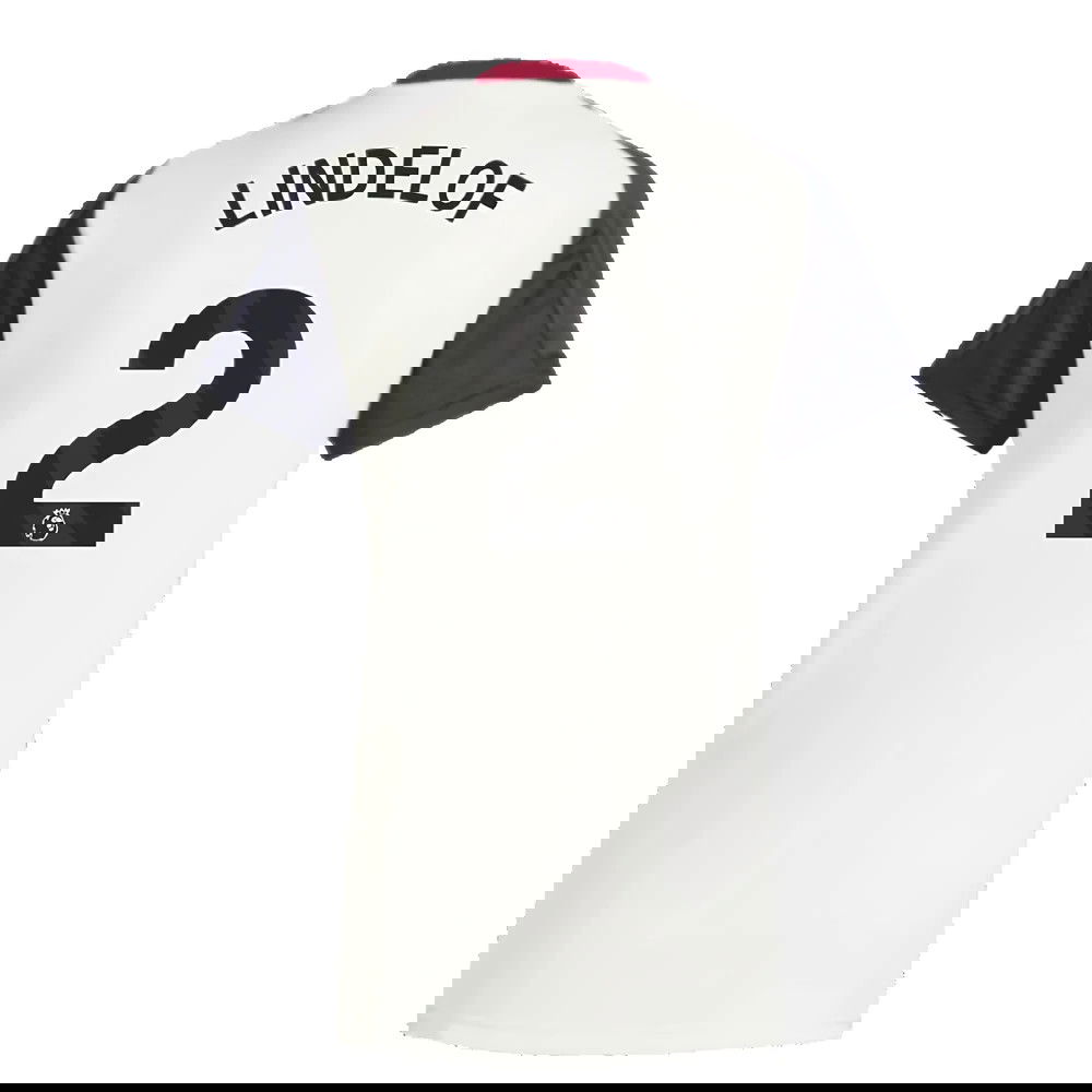 2025 Man Utd Training Jersey (Off White) - Womens (Lindelof 2)