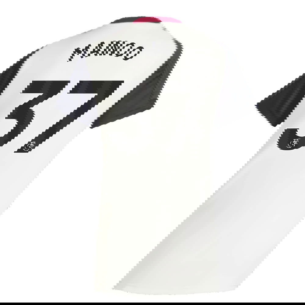 2025 Man Utd Training Jersey (Off White) - Womens (Mainoo 37)