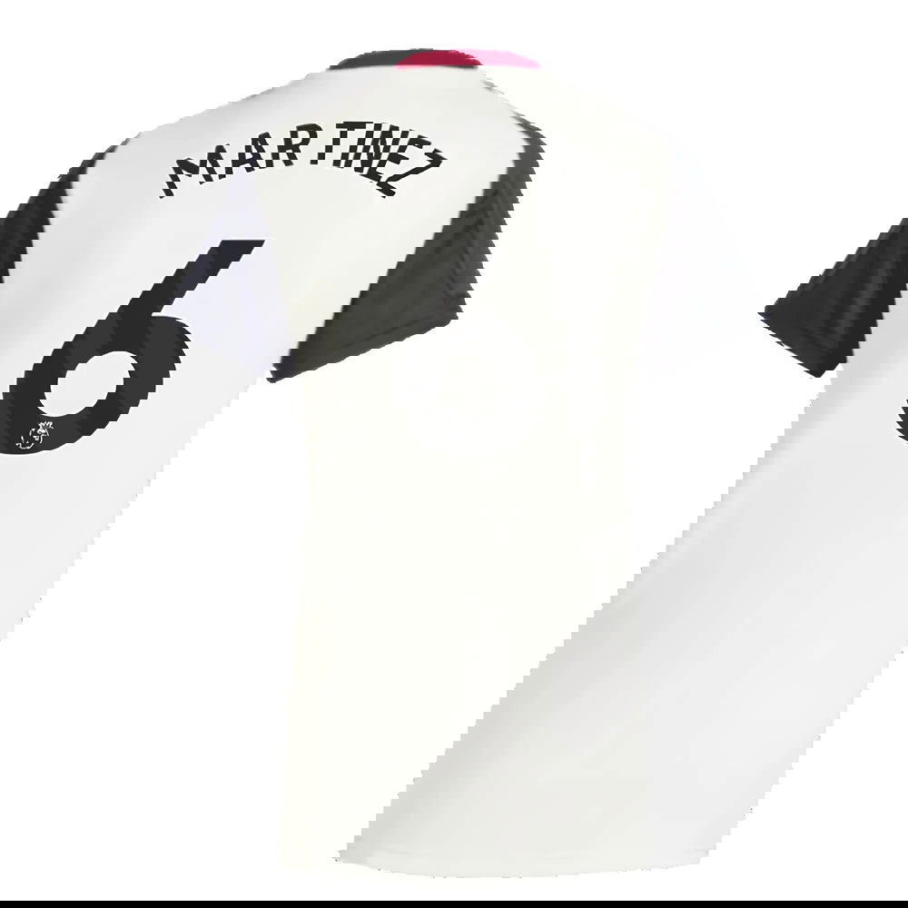 2025 Man Utd Training Jersey (Off White) - Womens (Martinez 6)