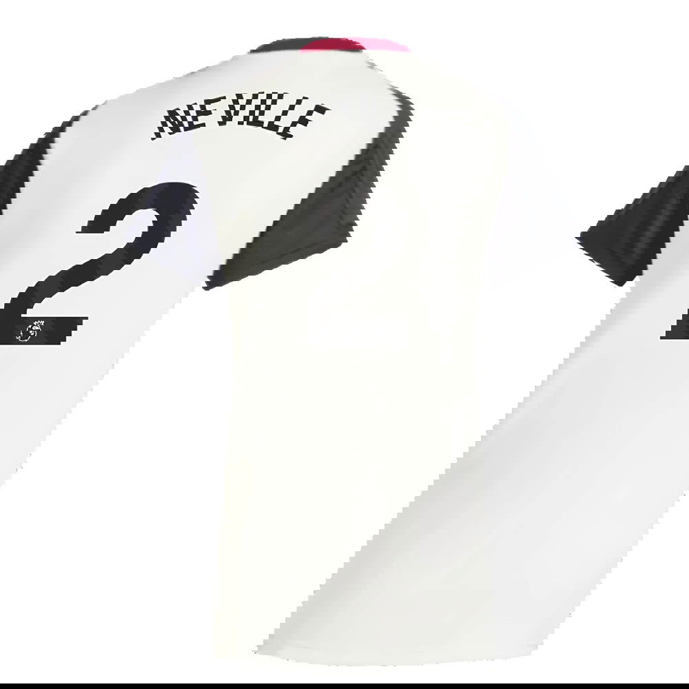 2025 Man Utd Training Jersey (Off White) - Womens (Neville 2)