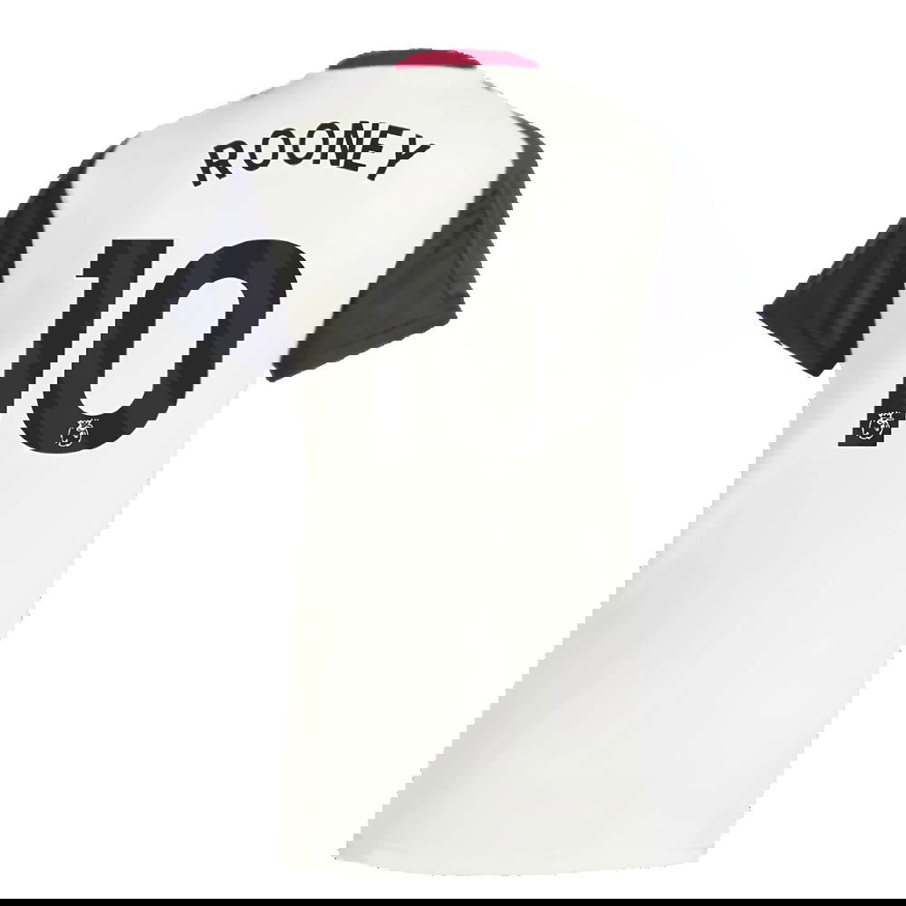 2025 Man Utd Training Jersey (Off White) - Womens (Rooney 10)