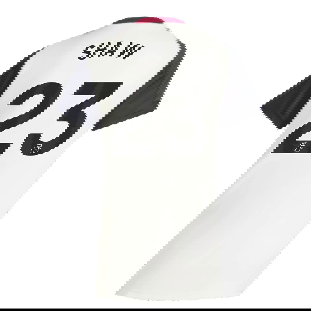 2025 Man Utd Training Jersey (Off White) - Womens (Shaw 23)