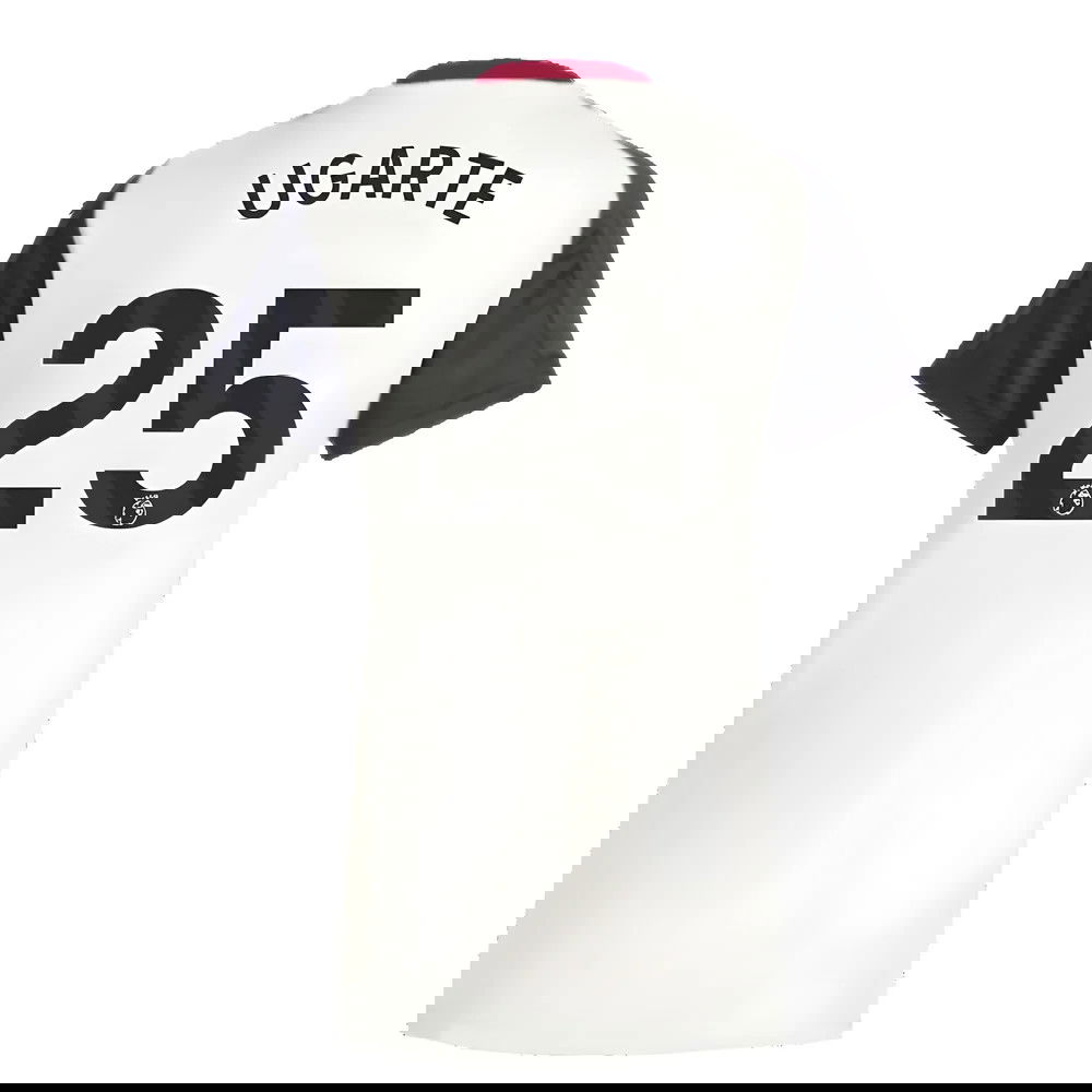 2025 Man Utd Training Jersey (Off White) - Womens (Ugarte 25)