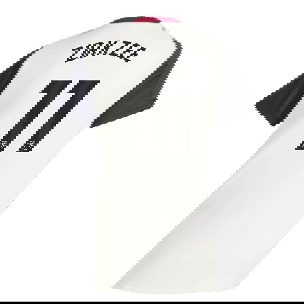 2025 Man Utd Training Jersey (Off White) - Womens (Zirkzee 11)