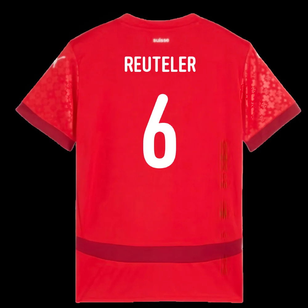 2025 Switzerland EUR25 Home Shirt (Kids) (Reuteler 6)