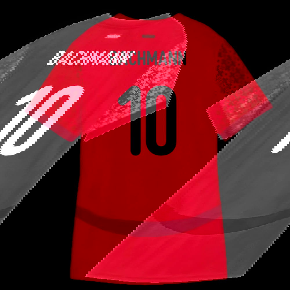 2025 Switzerland EUR25 Home Shirt (Womens) (Bachmann 10)