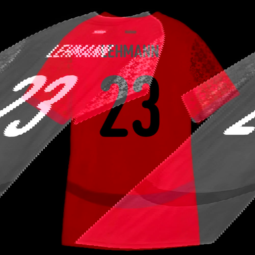 2025 Switzerland EUR25 Home Shirt (Womens) (Lehmann 23)