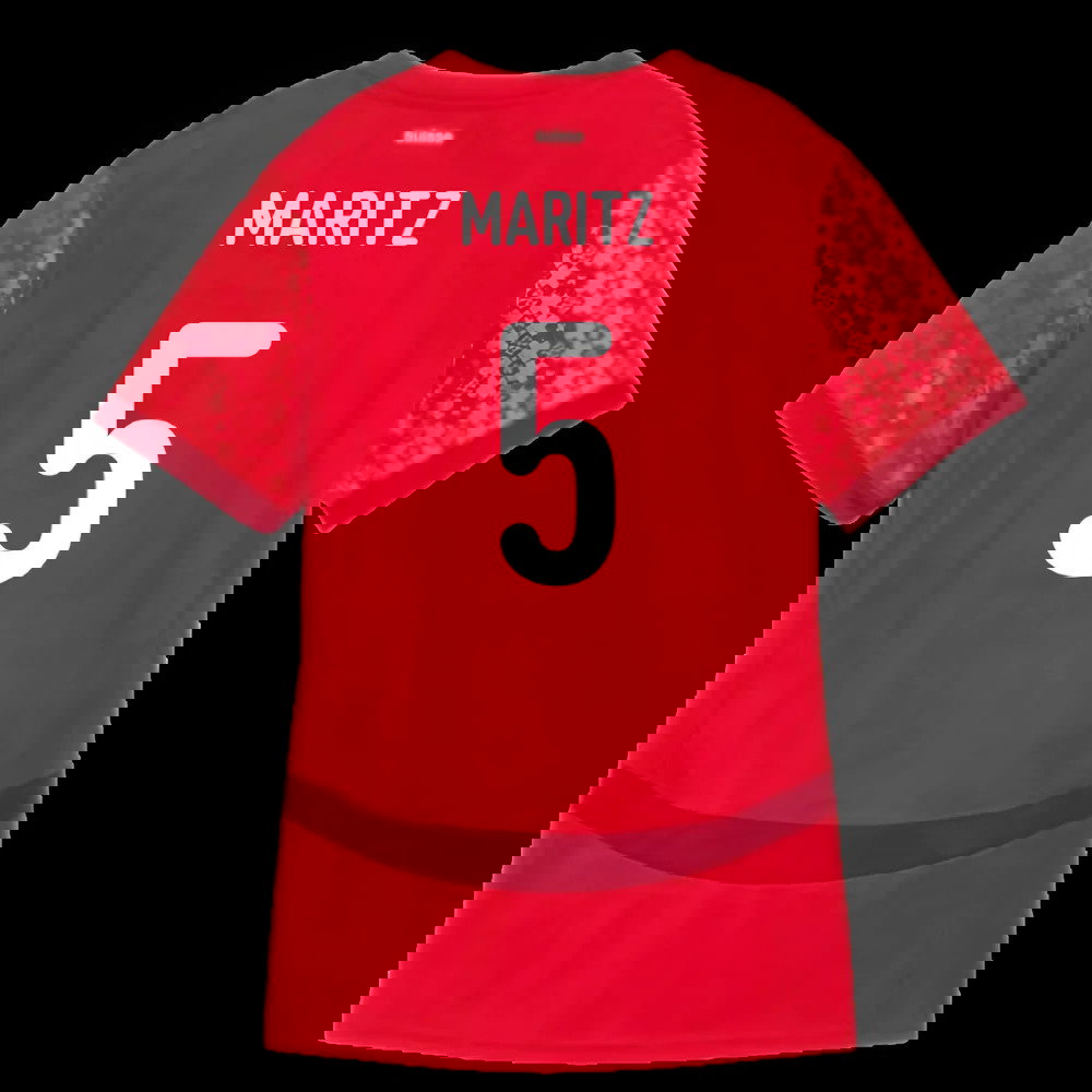 2025 Switzerland EUR25 Home Shirt (Womens) (Maritz 5)