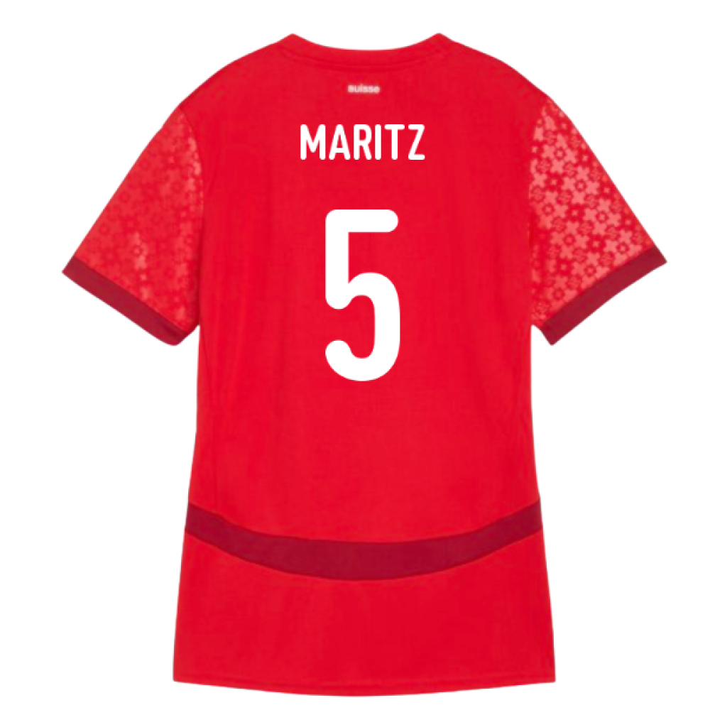 2025 Switzerland EUR25 Home Shirt (Womens) (Maritz 5)