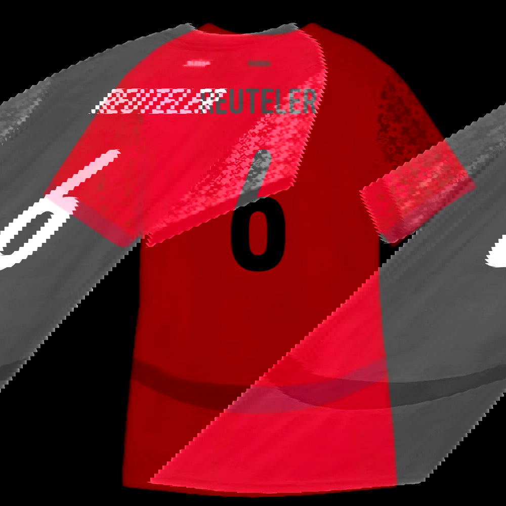 2025 Switzerland EUR25 Home Shirt (Womens) (Reuteler 6)