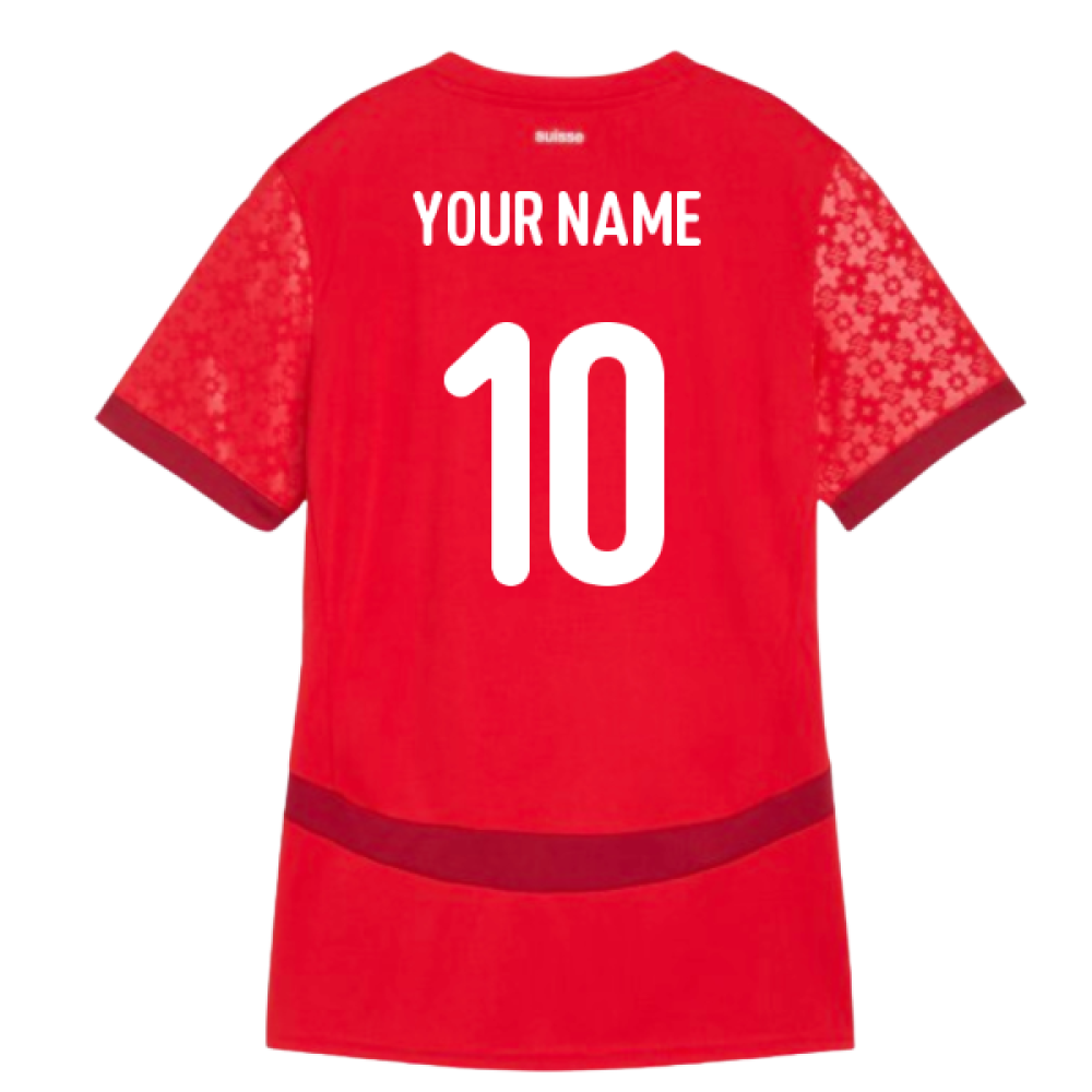 2025 Switzerland EUR25 Home Shirt (Womens) (Your Name)