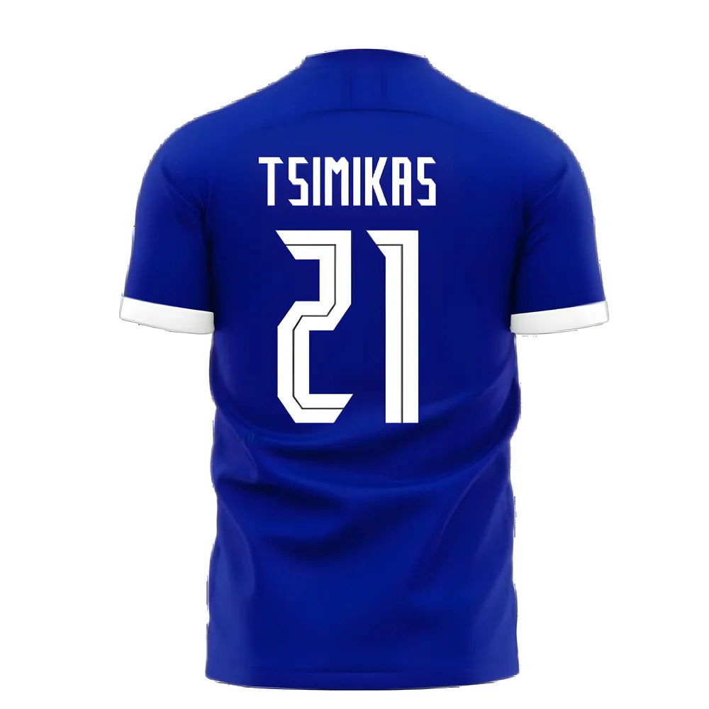 Greece 2025-2026 Away Concept Football Kit (Libero) (TSIMIKAS 21)