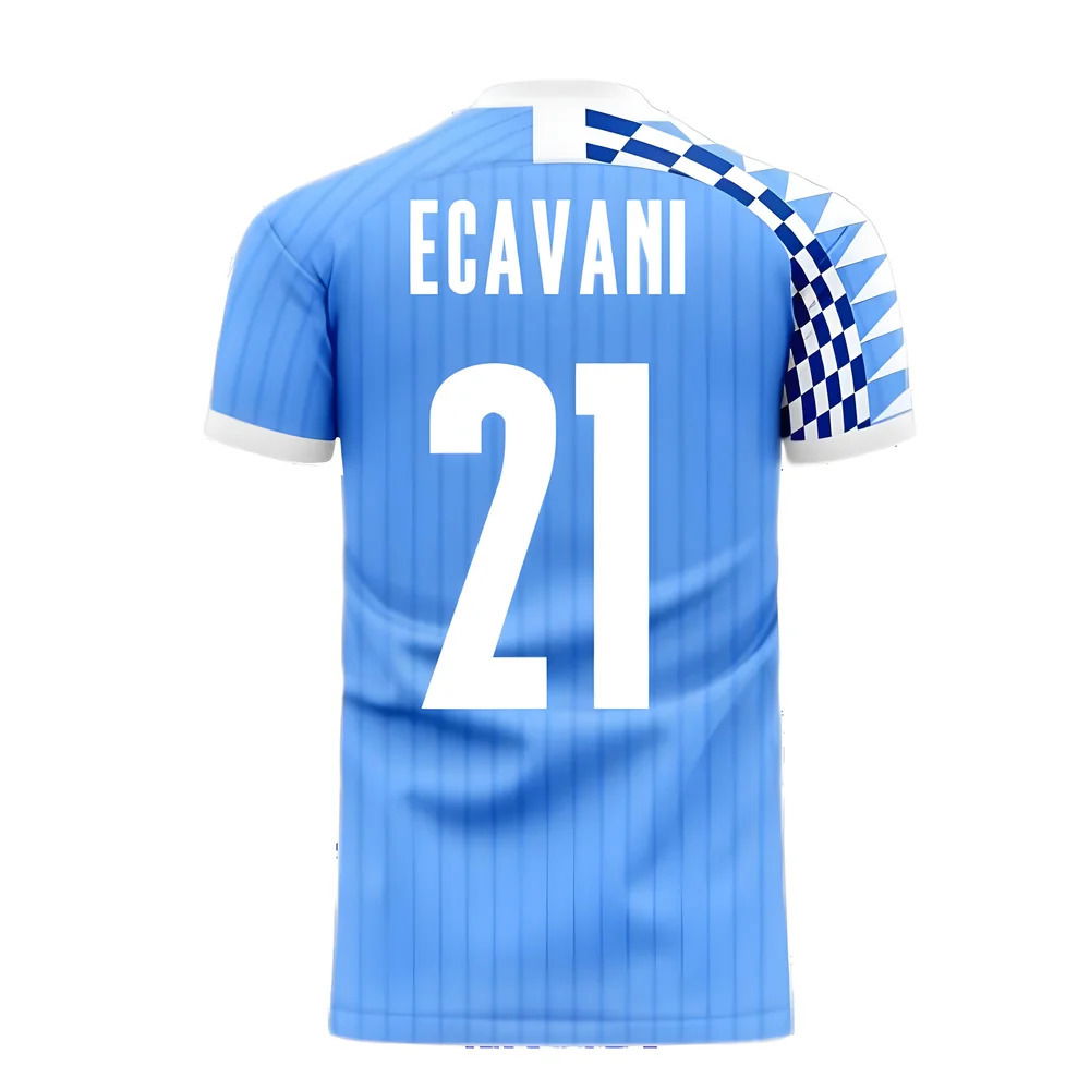 Uruguay 2025-2026 Home Concept Football Kit (Libero) (E CAVANI 21)