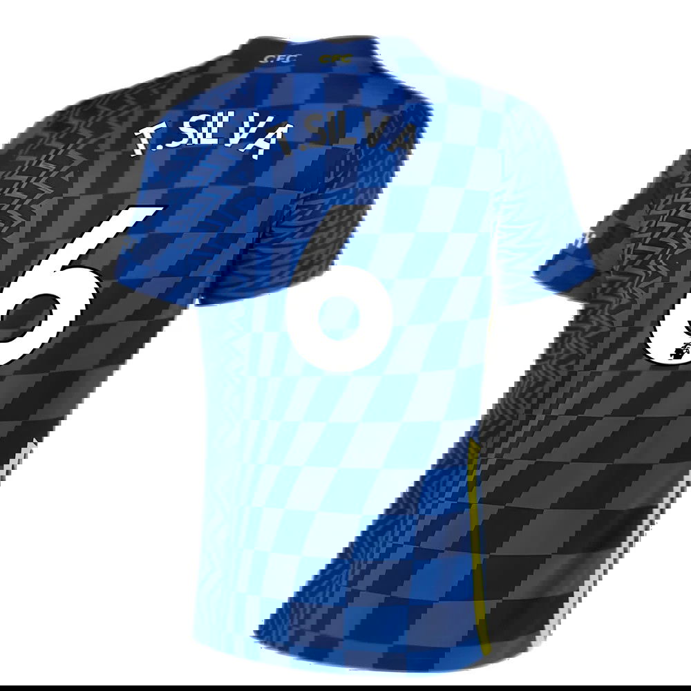2021-2022 Chelsea Home Shirt (T.SILVA 6)