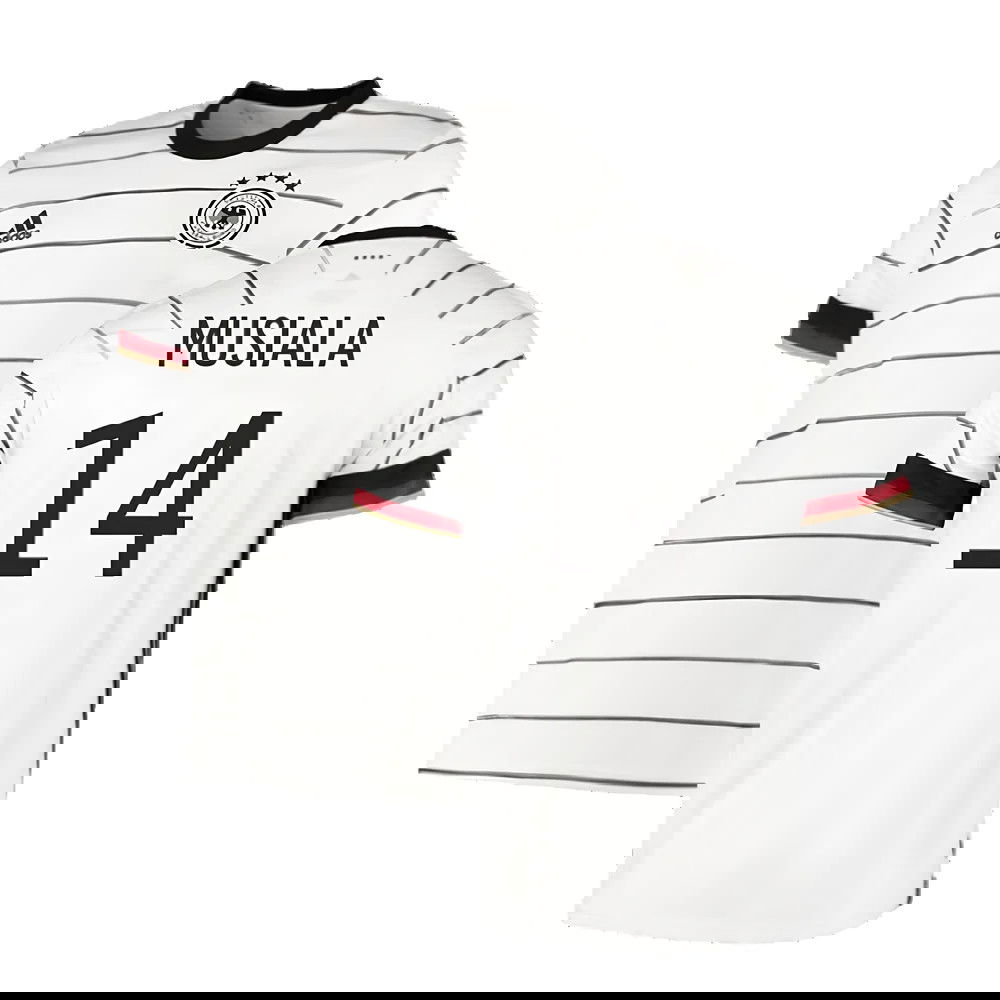 2020-2021 Germany Home Adidas Football Shirt (MUSIALA 14)