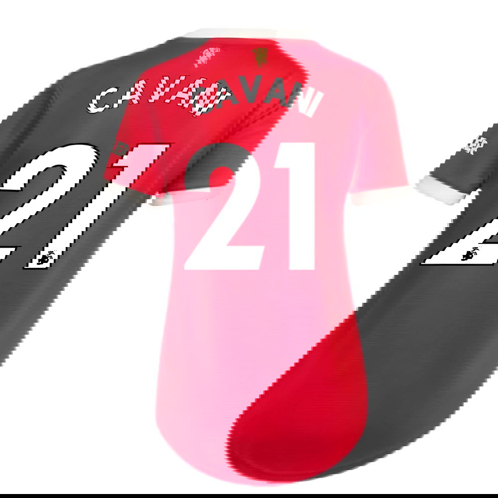 Man Utd 2021-2022 Home Shirt (Ladies) (CAVANI 21)