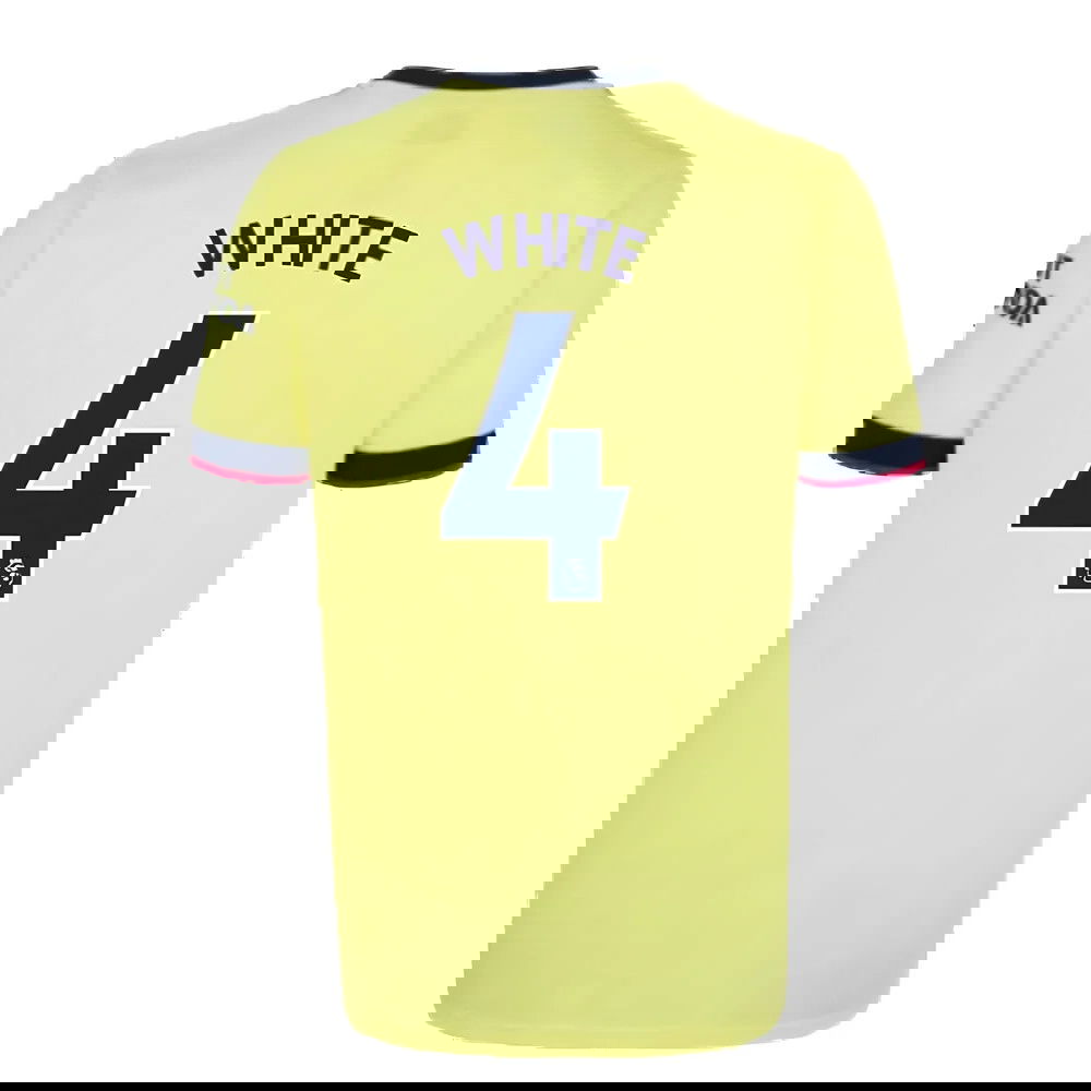 Arsenal 2021-2022 Away Shirt (WHITE 4)