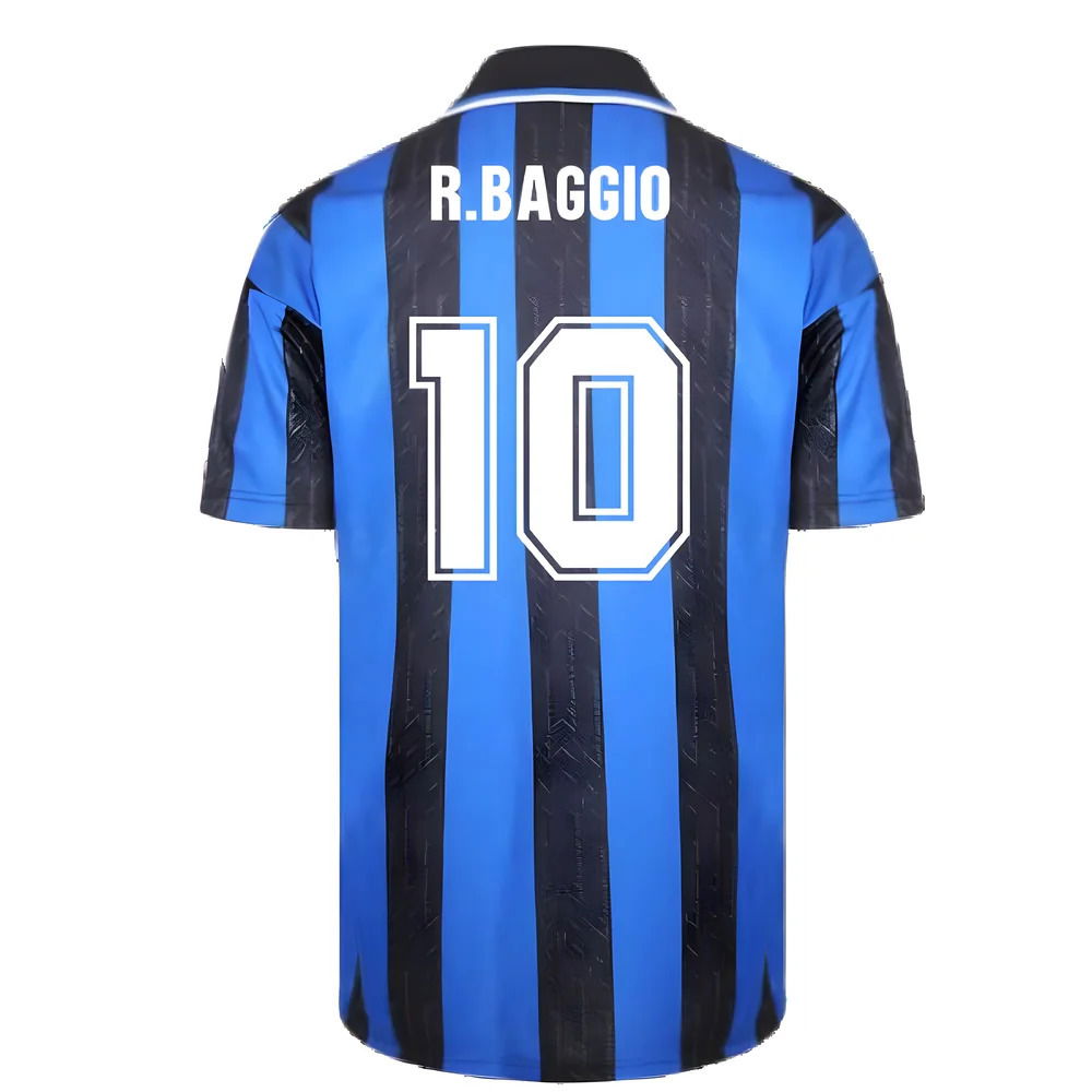 1998 Inter Milan Score Draw Home Shirt (R.Baggio 10)