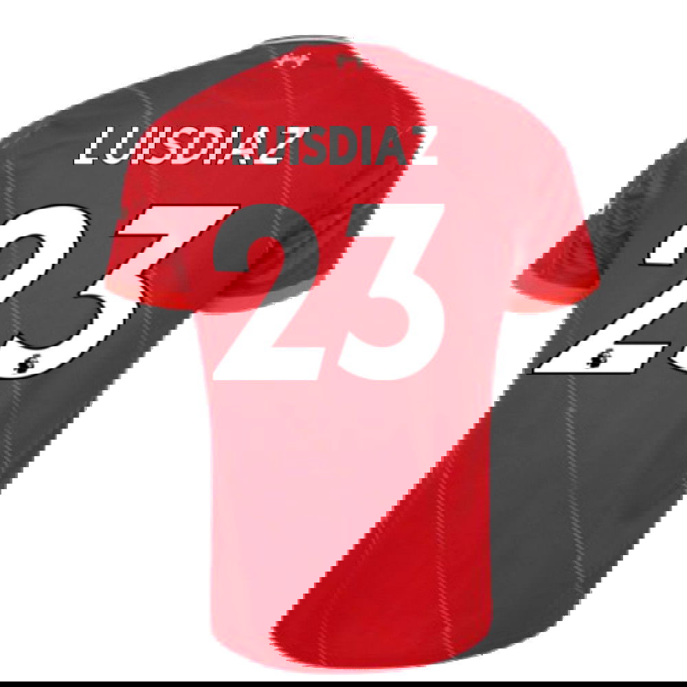 Liverpool 2021-2022 Home Shirt (LUIS DIAZ 23)