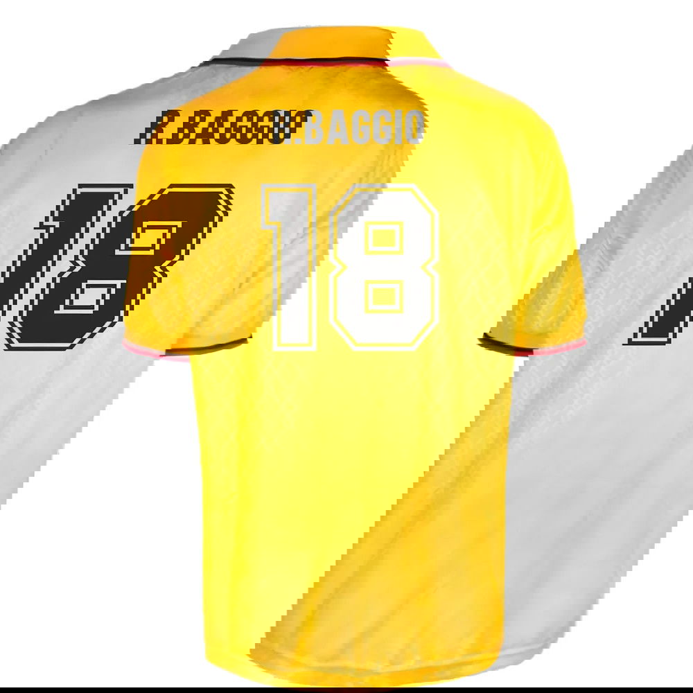 AC Milan 1995-1996 Third Retro Shirt (R.Baggio 18)