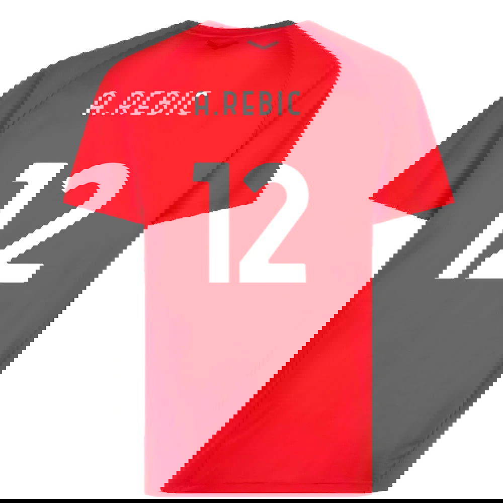 2022-2023 AC Milan Casuals Tee (Red) (A.REBIC 12)
