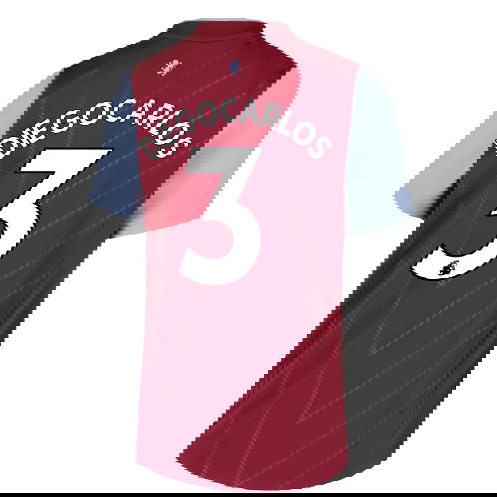 2022-2023 Aston Villa Home Shirt (Kids) (DIEGO CARLOS 3)