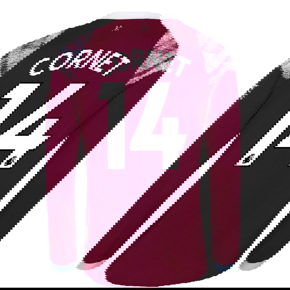 2022-2023 West Ham Long Sleeve Home Shirt (CORNET 14)