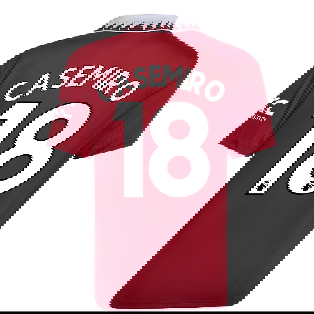 2022-2023 Man Utd Home Shirt (Kids) (CASEMIRO 18)