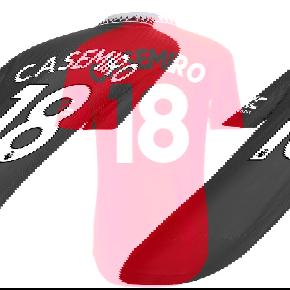 2022-2023 Man Utd Authentic Home Shirt (CASEMIRO 18)