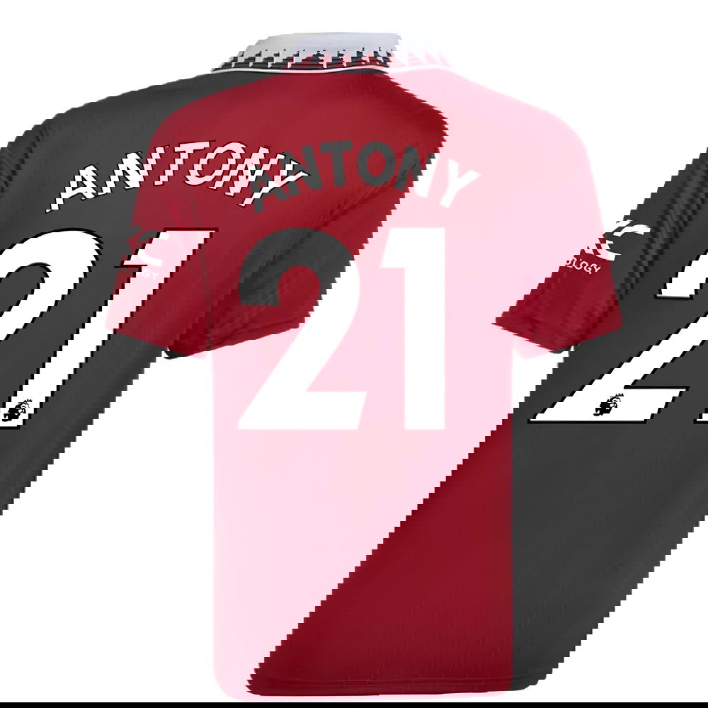 2022-2023 Man Utd Home Shirt (Kids) (ANTONY 21)