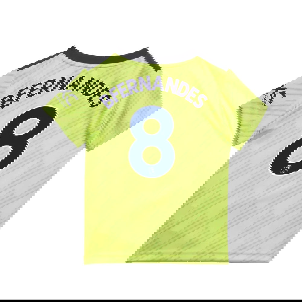 2022-2023 Man Utd Third Baby Kit (B FERNANDES 8)