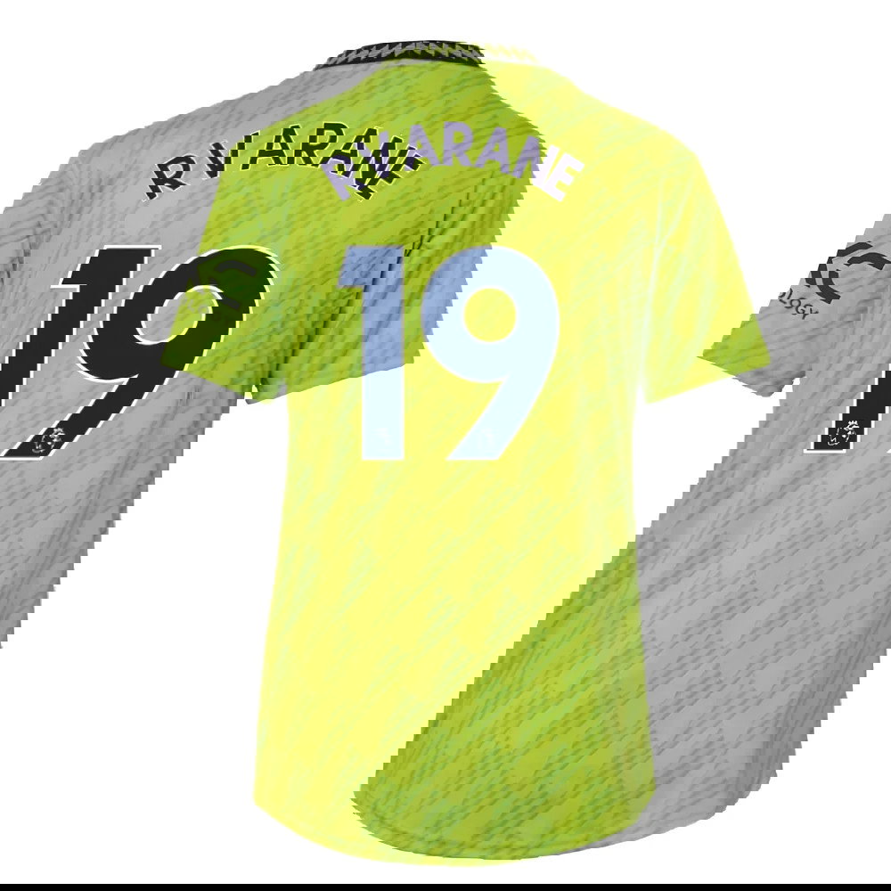 2022-2023 Man Utd Third Shirt (Ladies) (R VARANE 19)