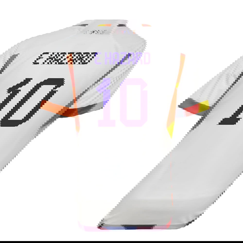 2022-2023 Belgium Away Shirt (Kids) (E HAZARD 10)