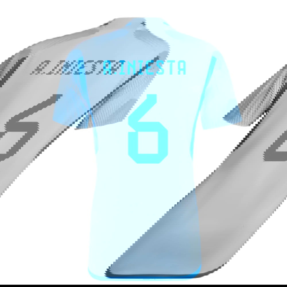 2022-2023 Spain Away Shirt (A.Iniesta 6)