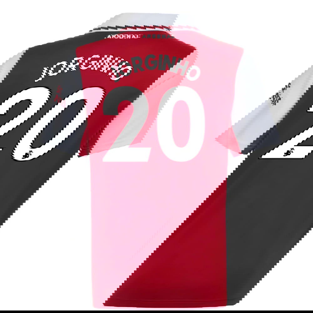 2022-2023 Arsenal Home Shirt (Kids) (Jorginho 20)