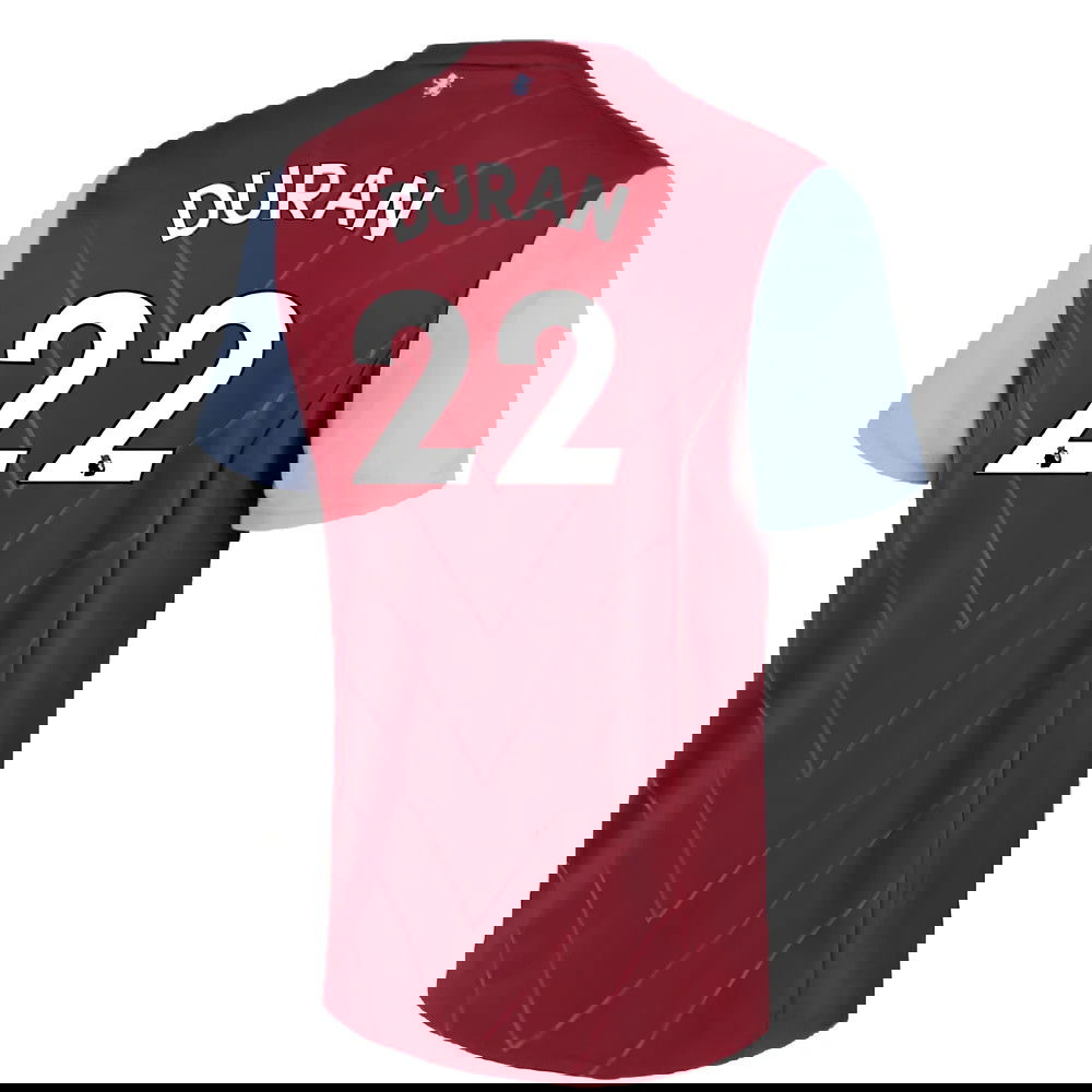 2022-2023 Aston Villa Home Shirt (Duran 22)