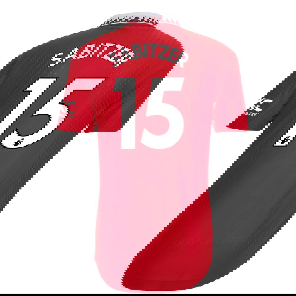 2022-2023 Man Utd Authentic Home Shirt (Sabitzer 15)