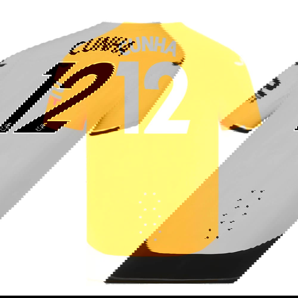 2022-2023 Wolves Home Pro Jersey (Cunha 12)