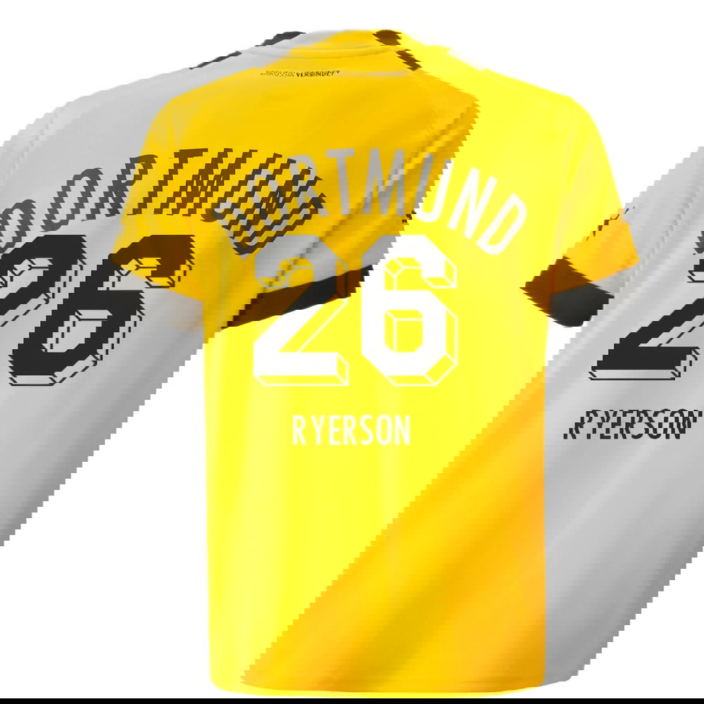 2022-2023 Borussia Dortmund Home Shirt (Kids) (Ryerson 26)