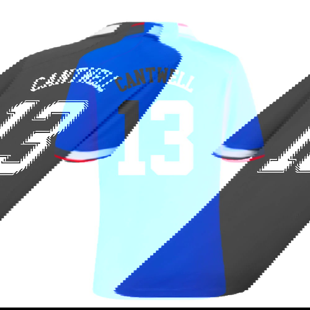 2022-2023 Rangers Home Shirt (Kids) (Cantwell 13)