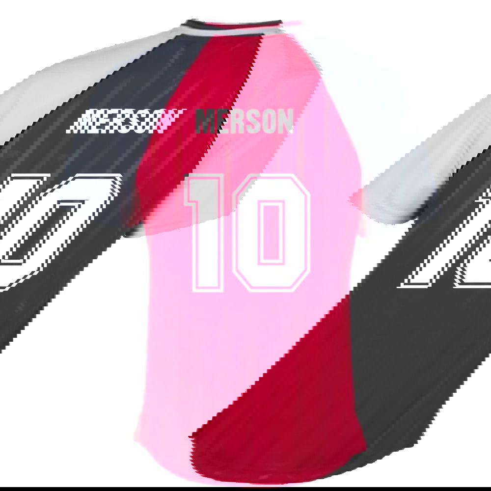 Arsenal 1988 Home Retro Football Shirt (Merson 10)