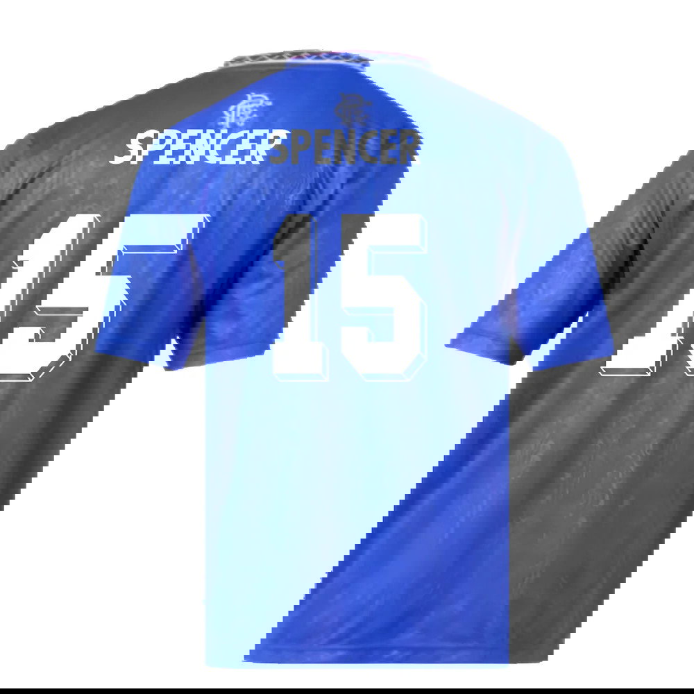 Rangers 1990 Home Retro Football Shirt (Spencer 15)