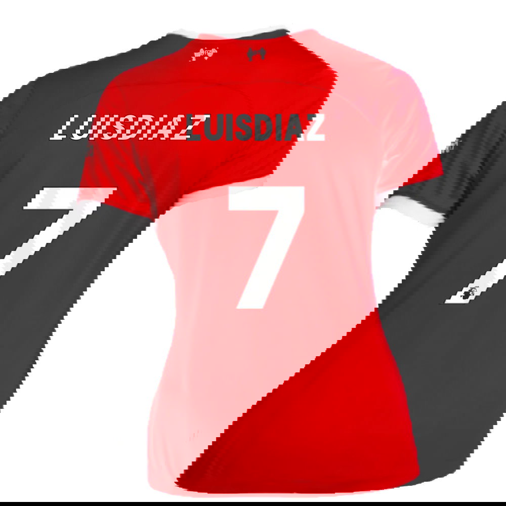 2023-2024 Liverpool Home Shirt (Ladies) (Luis Diaz 7)