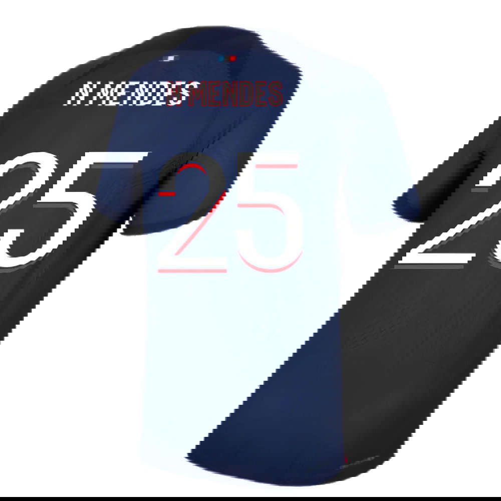 2023-2024 PSG Home Shirt (N Mendes 25)