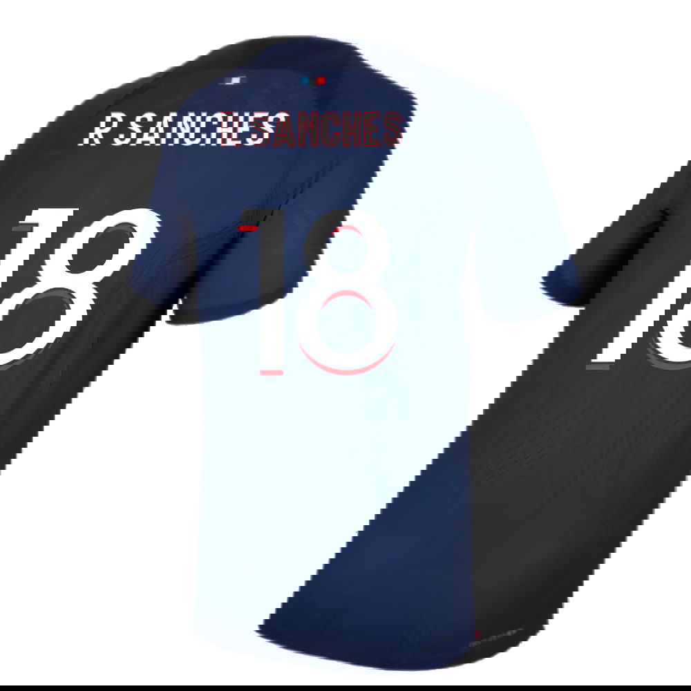 2023-2024 PSG Home Shirt (R Sanches 18)