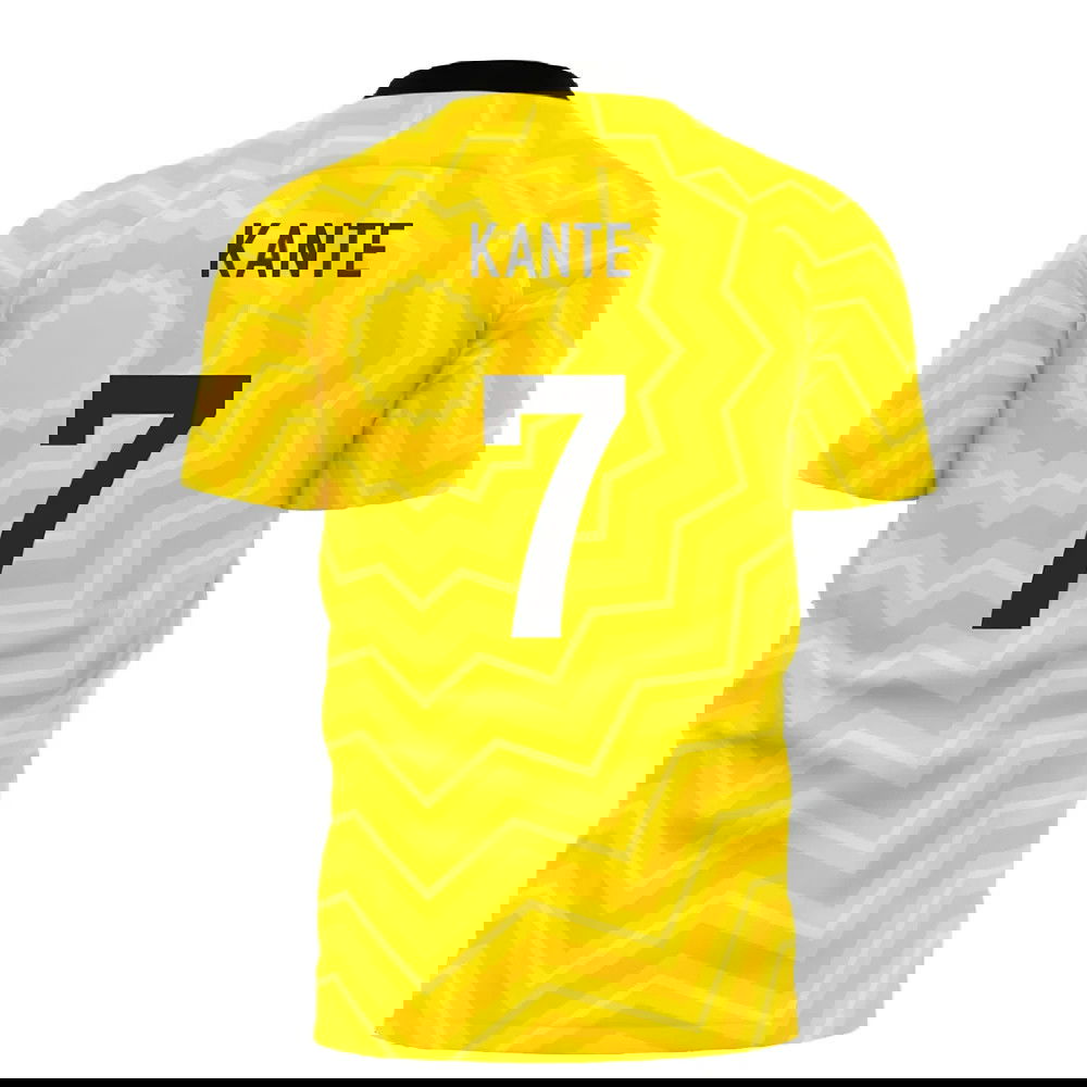  Al-Ittihad 2025-2026 Home Concept Football Kit (Libero) - Kids (Long Sleeve) (Kante 7)