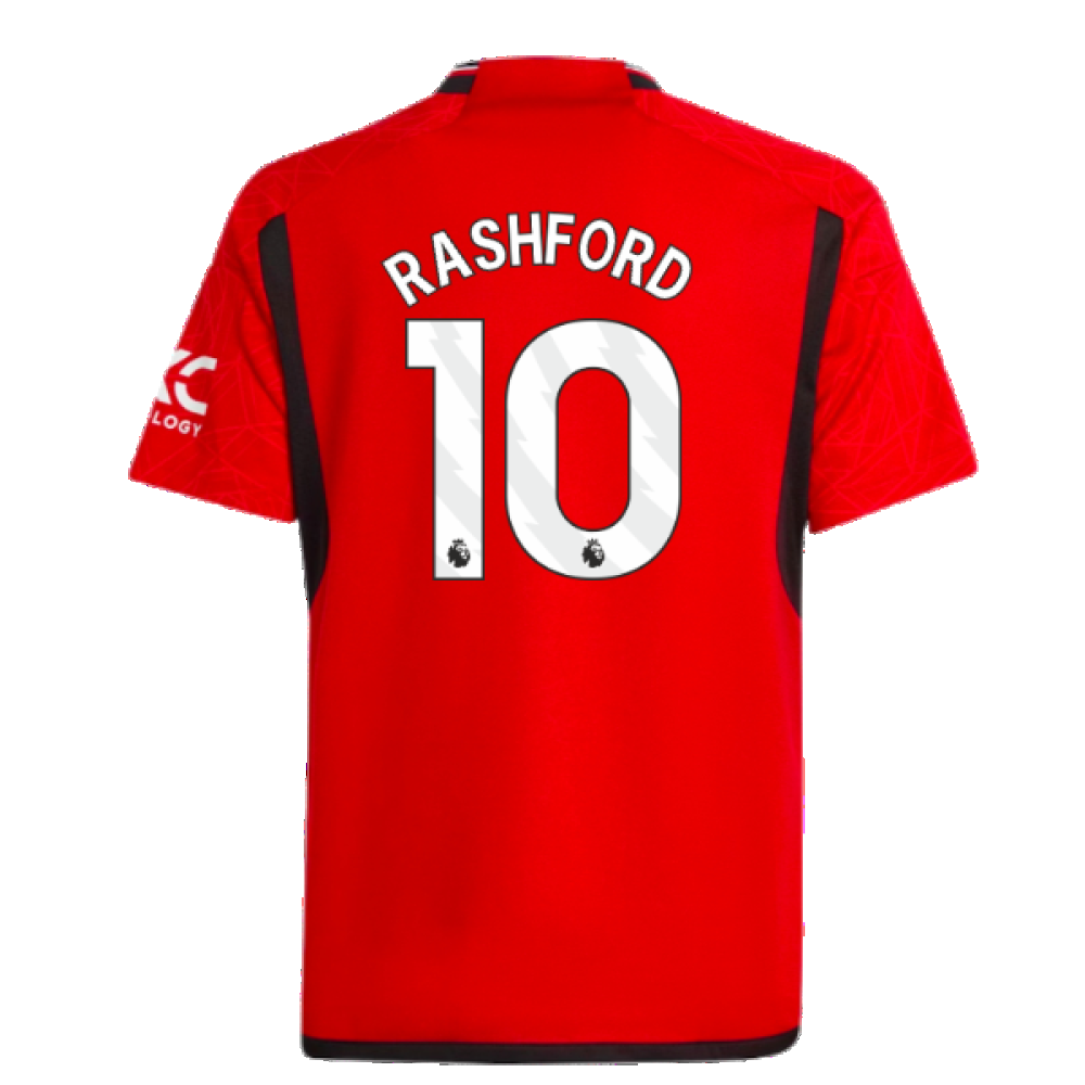 2023-2024 Man Utd Home Shirt (Kids) (Rashford 10)