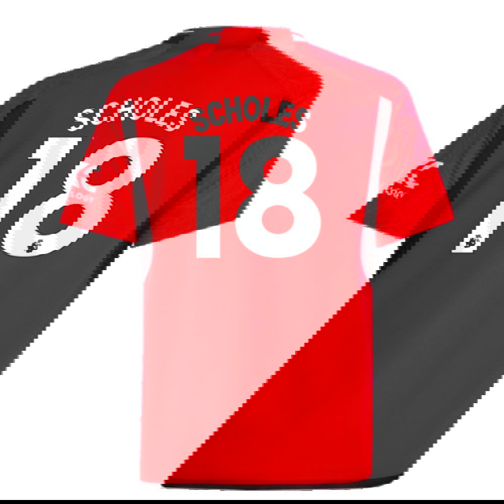 2023-2024 Man Utd Home Shirt (Kids) (Scholes 18)